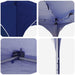 Pop-up partytent 290 x 290 x 245 cm Blauw