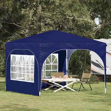 Pop-up partytent 290 x 290 x 245 cm Blauw