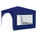 Pop-up partytent 290 x 290 x 245 cm Blauw