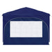 Pop-up partytent 290 x 290 x 245 cm Blauw