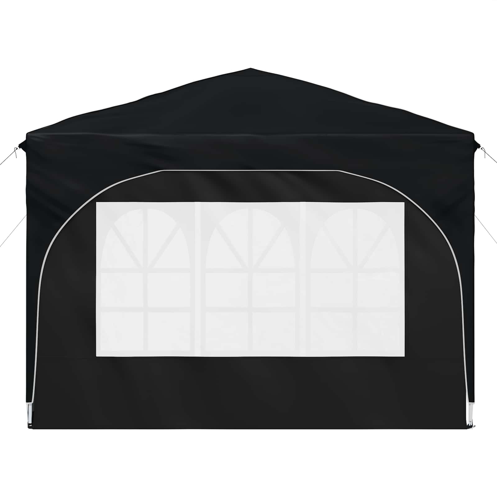 Pop-up partytent 290 x 290 x 245 cm Antraciet