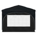 Pop-up partytent 290 x 290 x 245 cm Antraciet