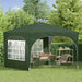 Pop-up partytent 290 x 290 x 245 cm Groen