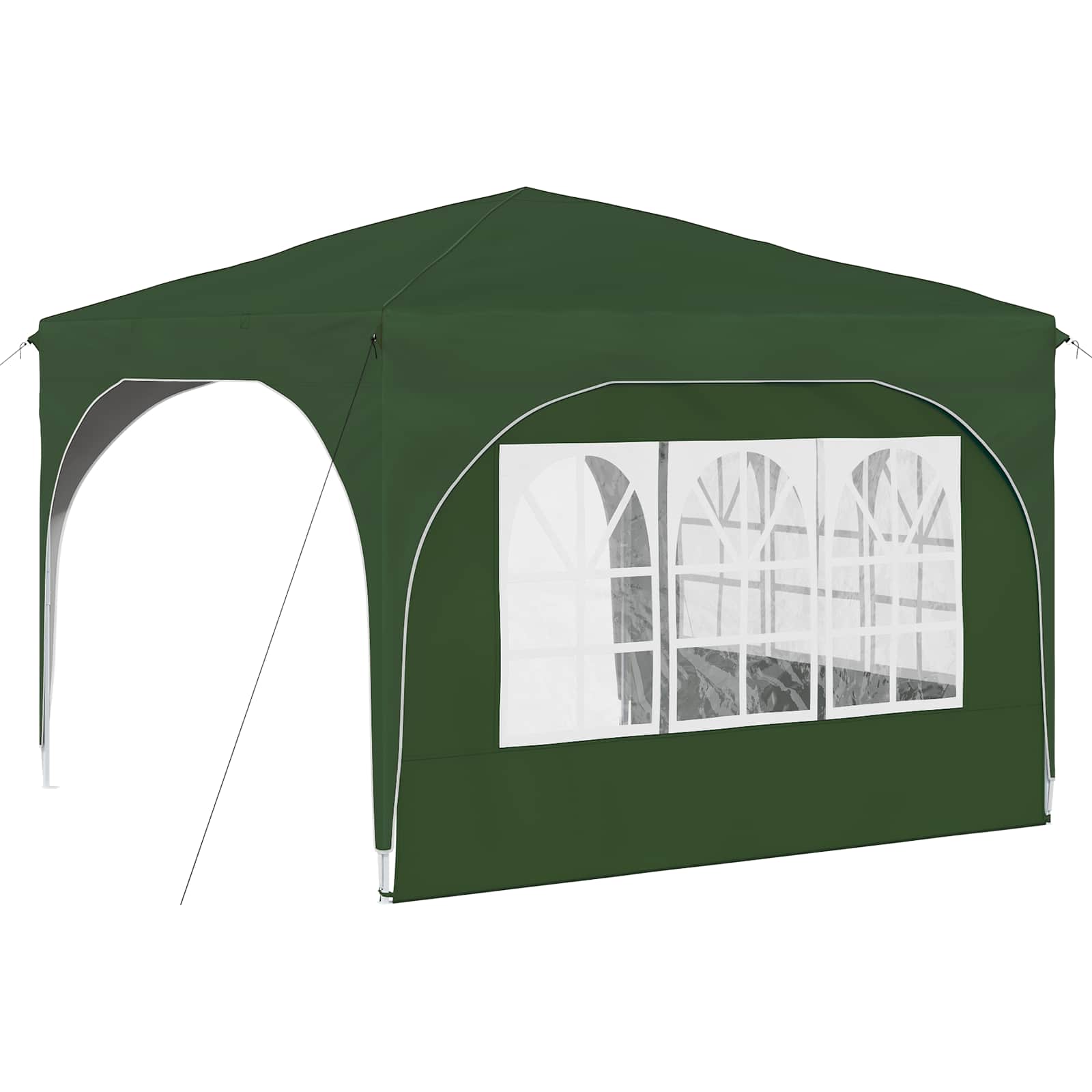Pop-up partytent 290 x 290 x 245 cm Groen