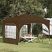 Pop-up partytent 290 x 290 x 245 cm Taupe