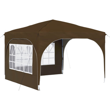 Pop-up partytent 290 x 290 x 245 cm Taupe
