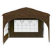 Pop-up partytent 290 x 290 x 245 cm Taupe