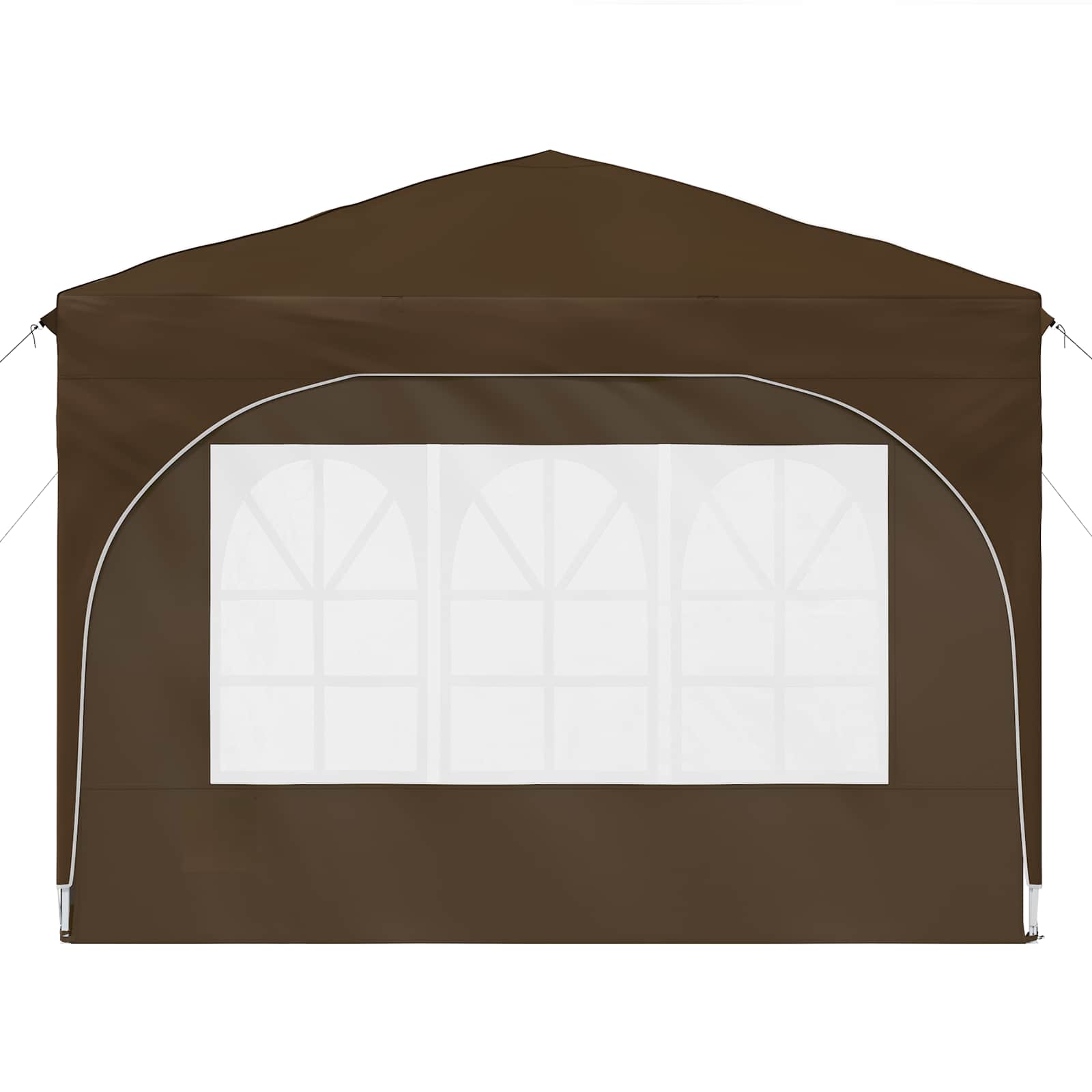 Pop-up partytent 290 x 290 x 245 cm Taupe