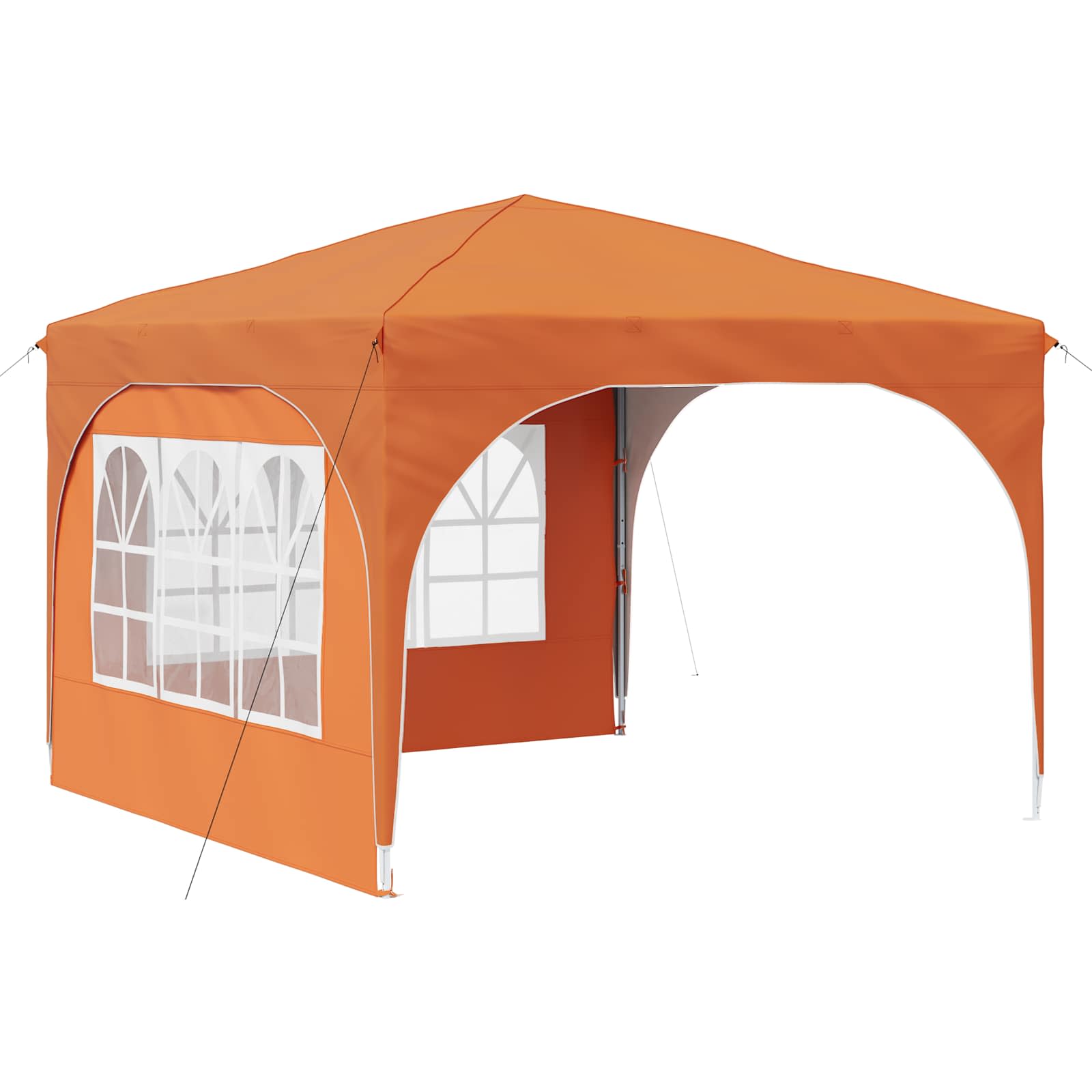 Pop-up partytent 290 x 290 x 245 cm Oranje