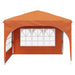 Pop-up partytent 290 x 290 x 245 cm Oranje