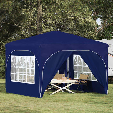 Pop-up partytent 290 x 290 x 245 cm Blauw