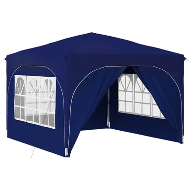 Pop-up partytent 290 x 290 x 245 cm Blauw