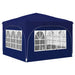 Pop-up partytent 290 x 290 x 245 cm Blauw