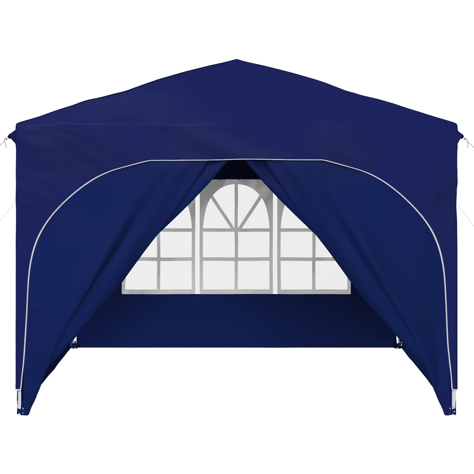 Pop-up partytent 290 x 290 x 245 cm Blauw