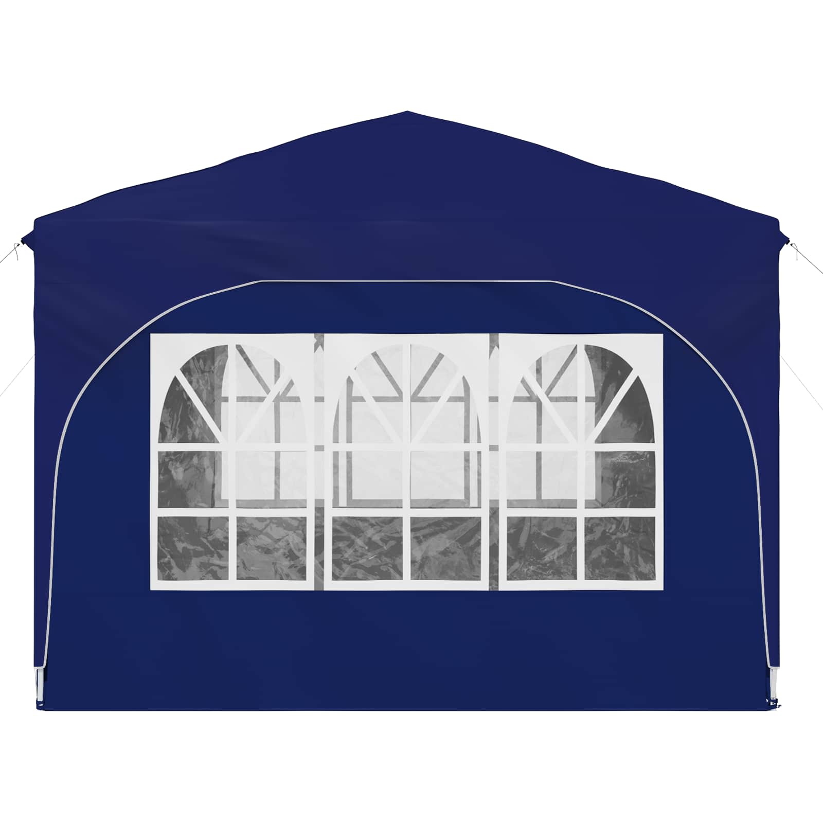 Pop-up partytent 290 x 290 x 245 cm Blauw