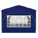 Pop-up partytent 290 x 290 x 245 cm Blauw