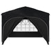 Pop-up partytent 290 x 290 x 245 cm Antraciet