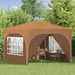 Pop-up partytent 290 x 290 x 245 cm Beige