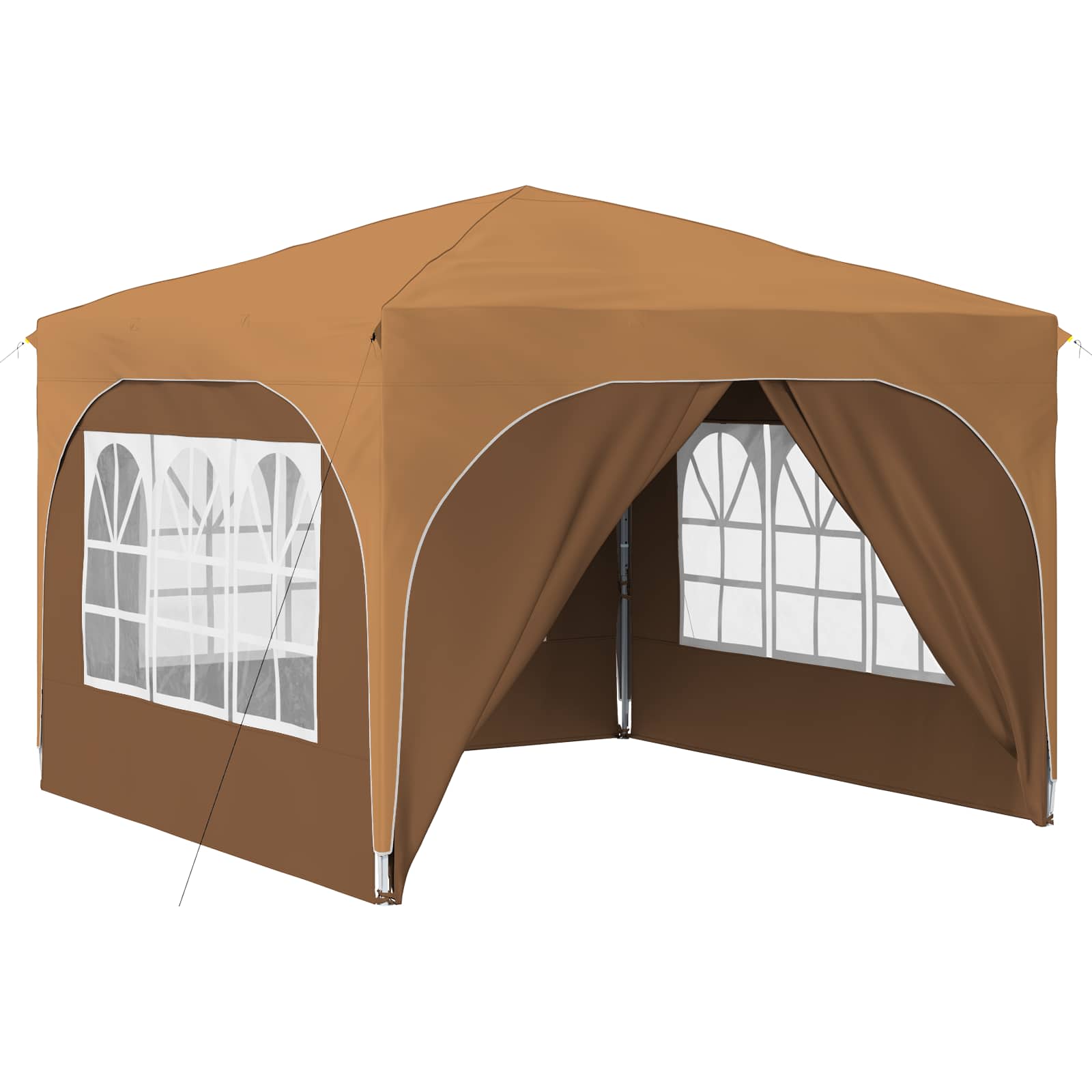 Pop-up partytent 290 x 290 x 245 cm Beige