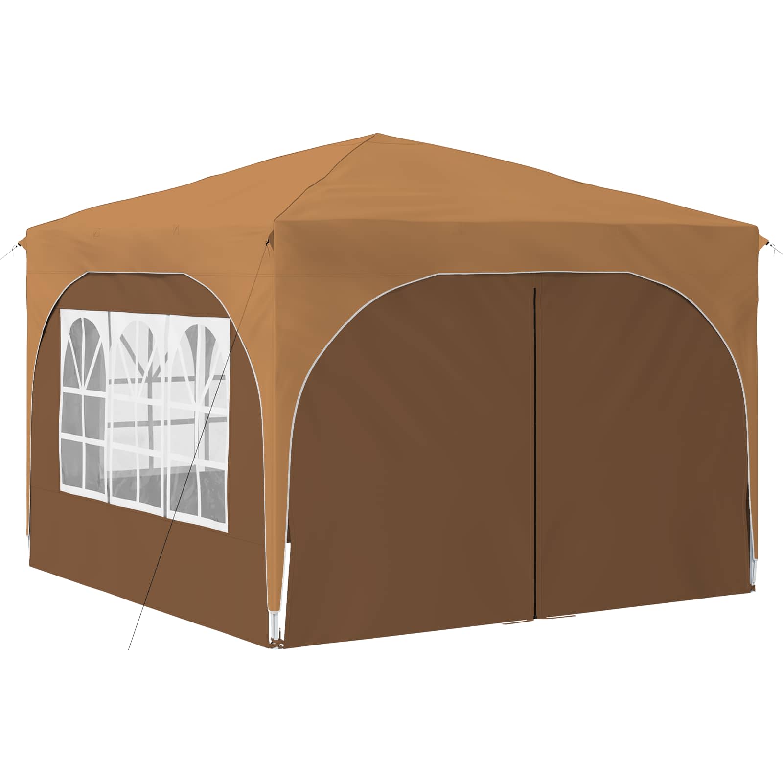 Pop-up partytent 290 x 290 x 245 cm Beige