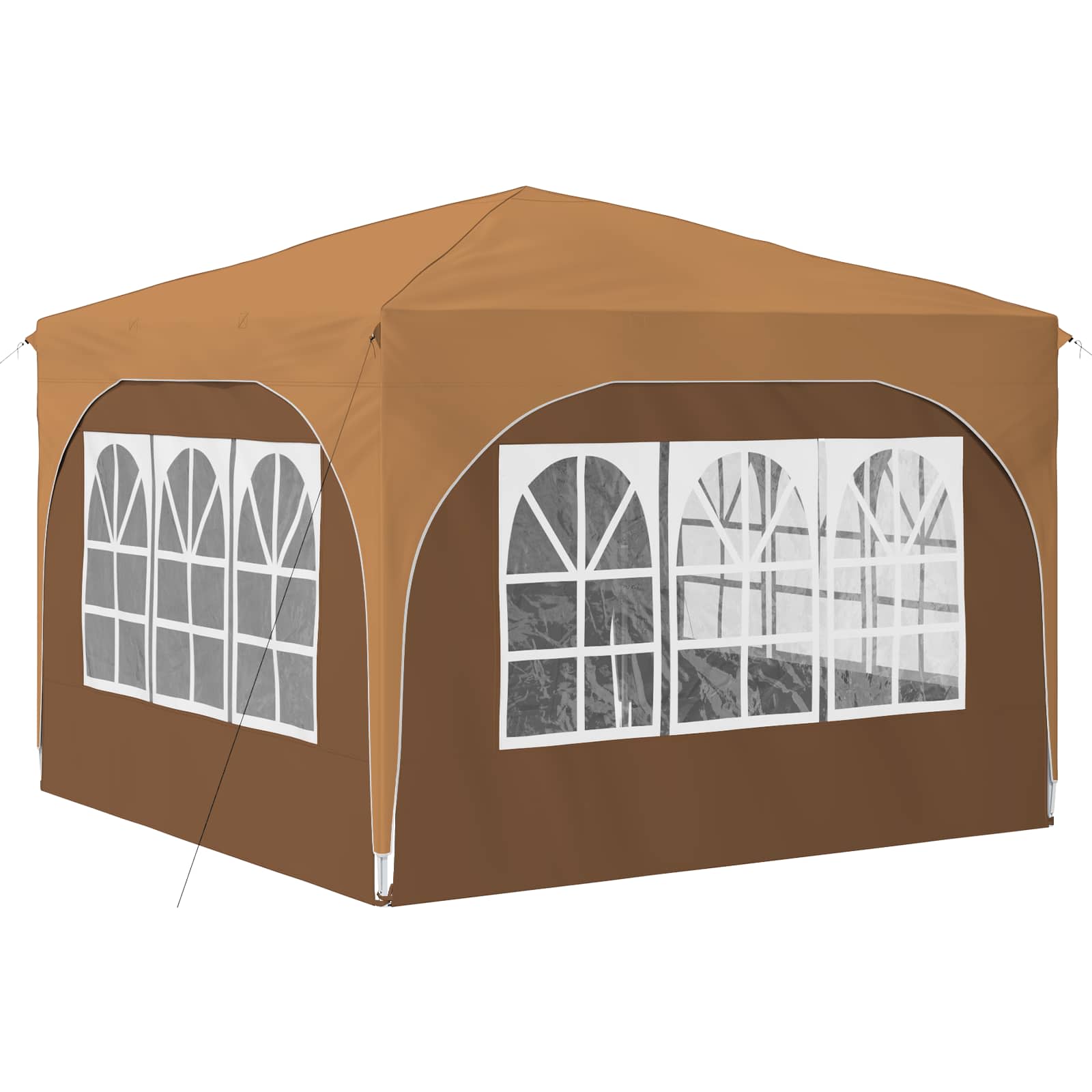 Pop-up partytent 290 x 290 x 245 cm Beige