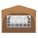 Pop-up partytent 290 x 290 x 245 cm Beige