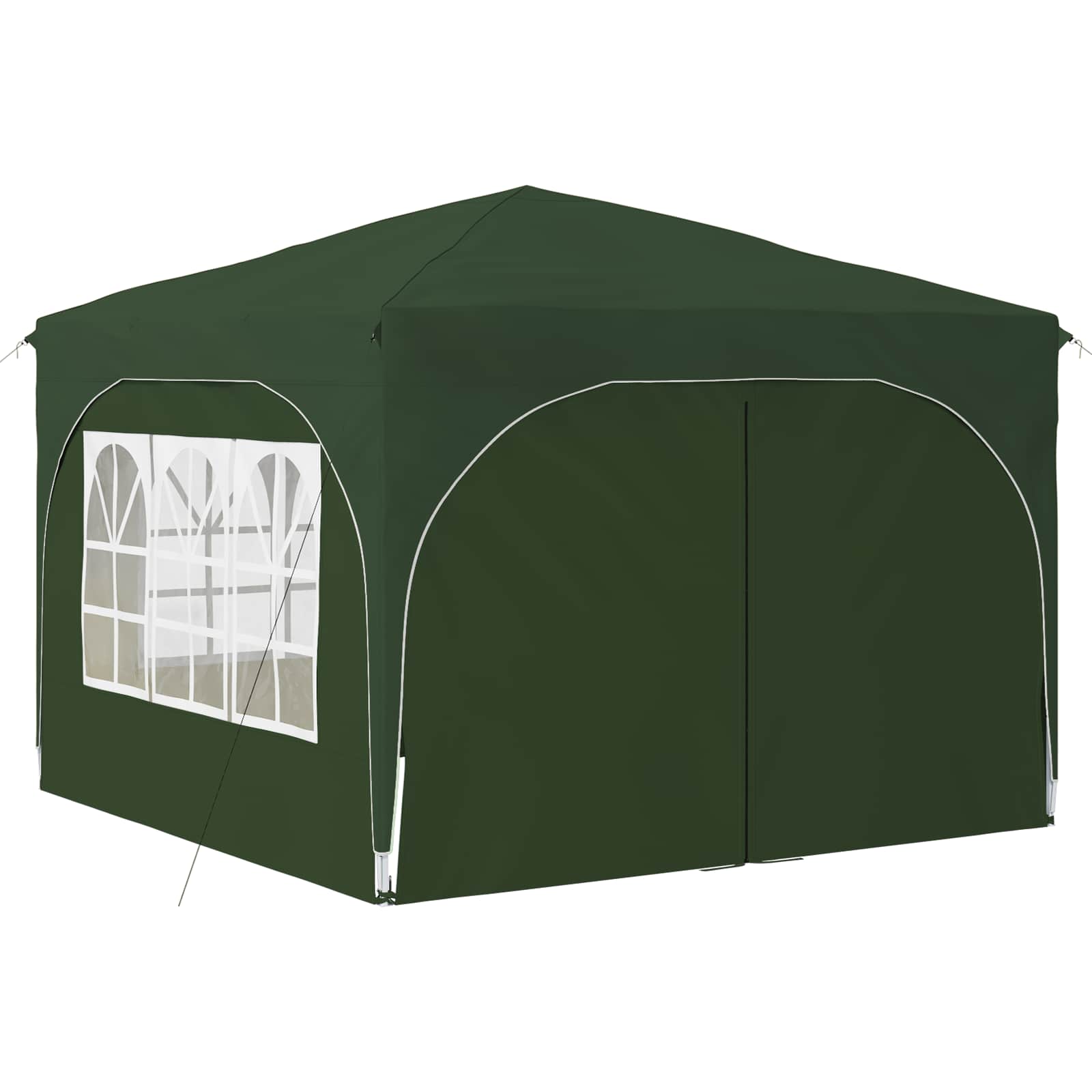 Pop-up partytent 290 x 290 x 245 cm Groen