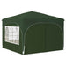 Pop-up partytent 290 x 290 x 245 cm Groen