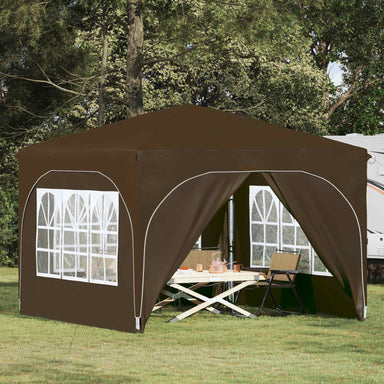 Pop-up partytent 290 x 290 x 245 cm Taupe