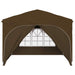 Pop-up partytent 290 x 290 x 245 cm Taupe
