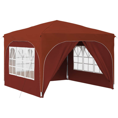 Pop-up partytent 290 x 290 x 245 cm Terracotta