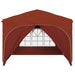 Pop-up partytent 290 x 290 x 245 cm Terracotta