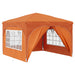 Pop-up partytent 290 x 290 x 245 cm Oranje