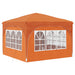 Pop-up partytent 290 x 290 x 245 cm Oranje