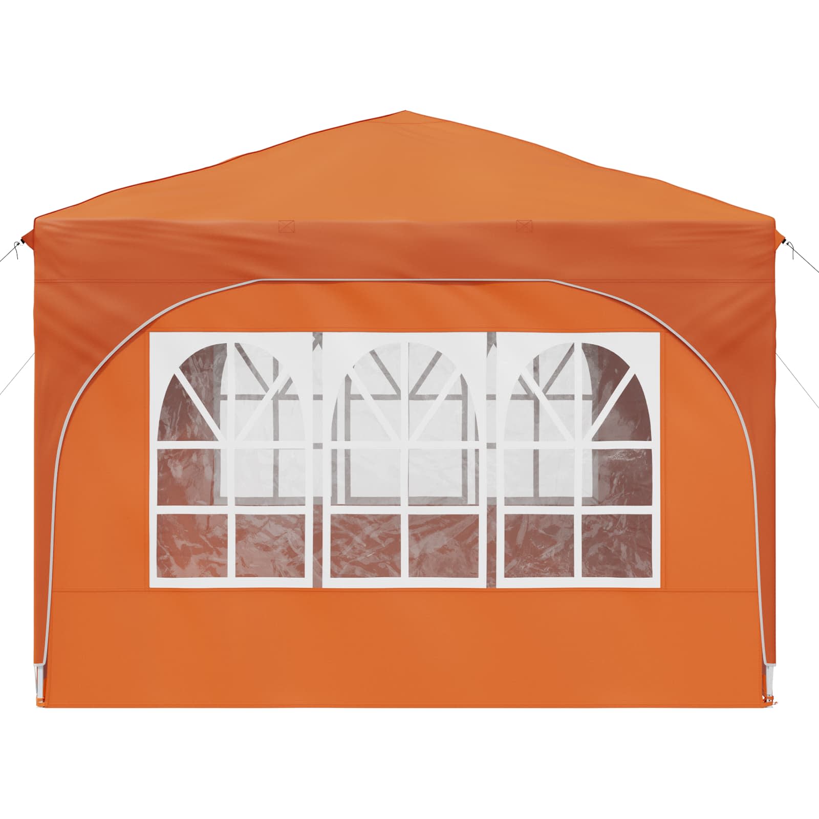 Pop-up partytent 290 x 290 x 245 cm Oranje