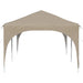 Pop-up partytent 575 x 288 x 245 cm Crèmekleurig Oxford Stof