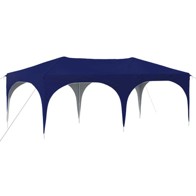 Pop-up partytent 575 x 288 x 245 cm Blauw Oxford Stof