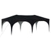 Pop-up partytent 575 x 288 x 245 cm Antracietkleurig
