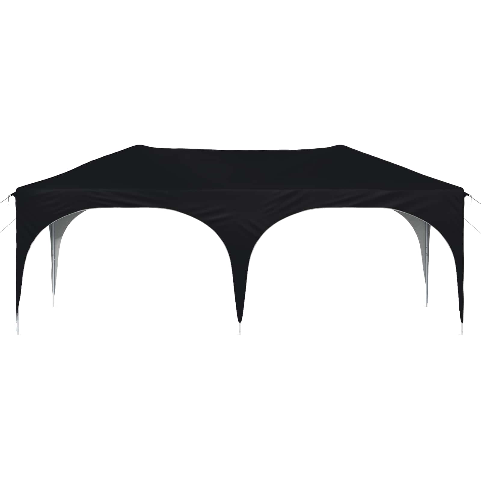 Pop-up partytent 575 x 288 x 245 cm Antracietkleurig