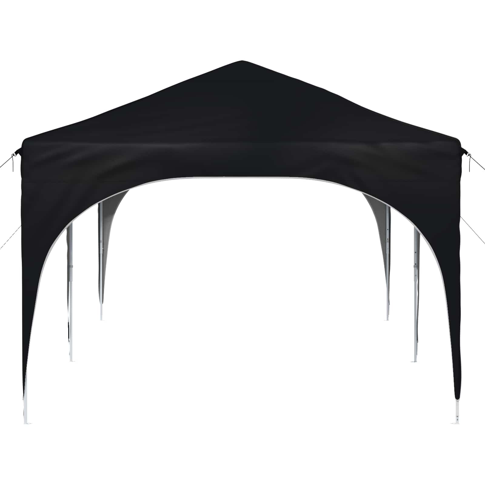 Pop-up partytent 575 x 288 x 245 cm Antracietkleurig