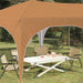 Pop-up partytent 575 x 288 x 245 cm Beige Oxford Stof