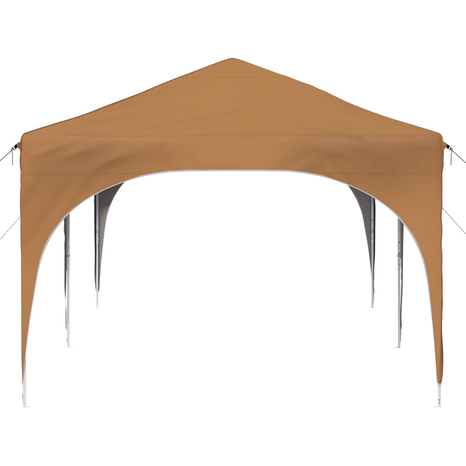 Pop-up partytent 575 x 288 x 245 cm Beige Oxford Stof