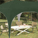 Pop-up partytent 575 x 288 x 245 cm Groen Oxford Stof