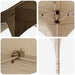 Pop-up partytent 575 x 288 x 245 cm Taupe Oxford Stof
