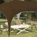 Pop-up partytent 575 x 288 x 245 cm Taupe Oxford Stof