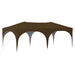 Pop-up partytent 575 x 288 x 245 cm Taupe Oxford Stof