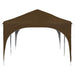 Pop-up partytent 575 x 288 x 245 cm Taupe Oxford Stof
