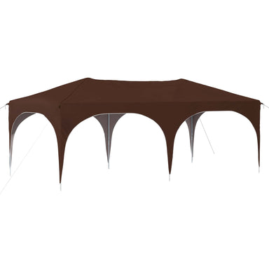 Pop-up partytent 575 x 288 x 245 cm Bruin Oxford Stof