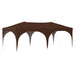 Pop-up partytent 575 x 288 x 245 cm Bruin Oxford Stof