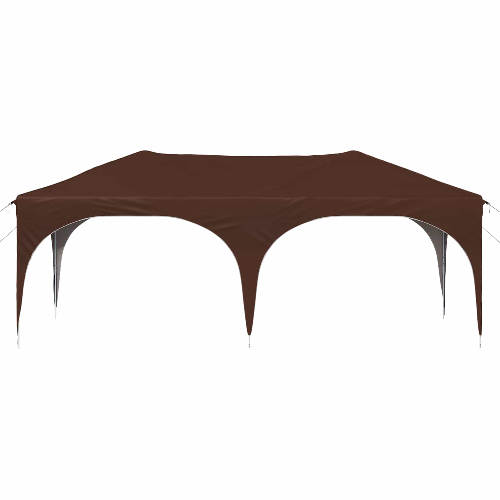 Pop-up partytent 575 x 288 x 245 cm Bruin Oxford Stof